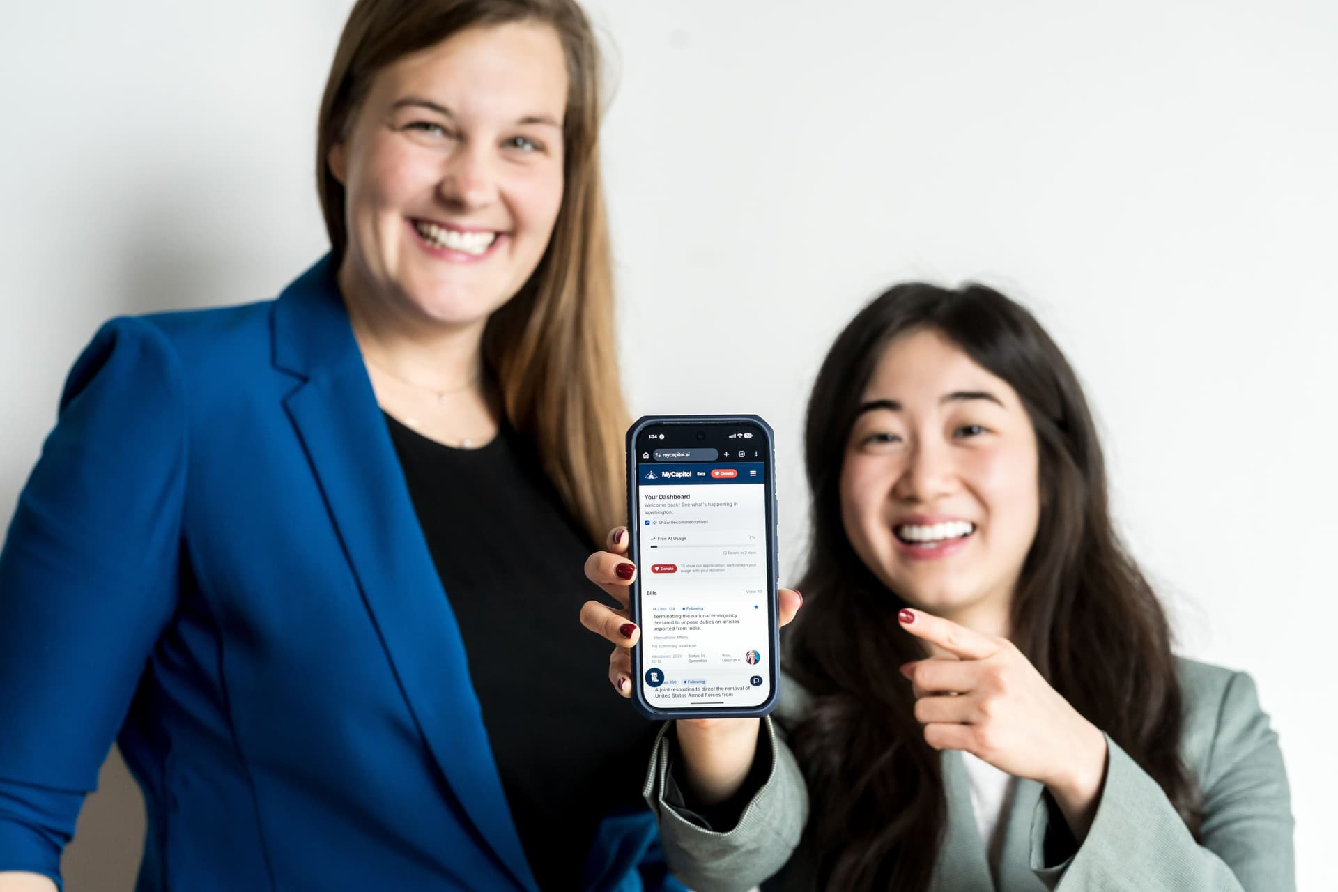 MyCapitol founders and product